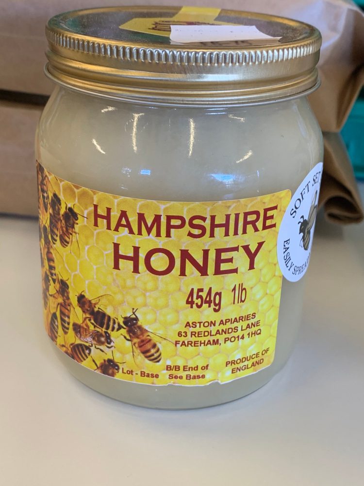 Labelling honey Meridian Beekeepers’ Association